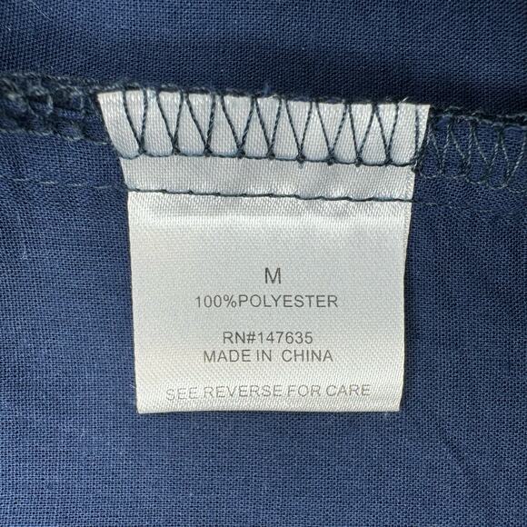 Romeo & Juliet Ruffle Lace-Up Cropped Wide Leg Jumpsuit Size M Botanical Print - Picture 16 of 16